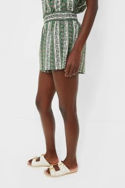 Fern And Floral Stripe Jolie Shorts -Vogue Vista Clothing omKxMVwkeHsOwovJ1dC30JsDM36rKwHS 1