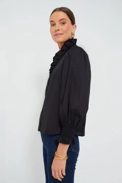 Black Bonnie Shirt -Vogue Vista Clothing oqmnNs3kJ1EKAxGxHsaiF86CUarCFpxP 1