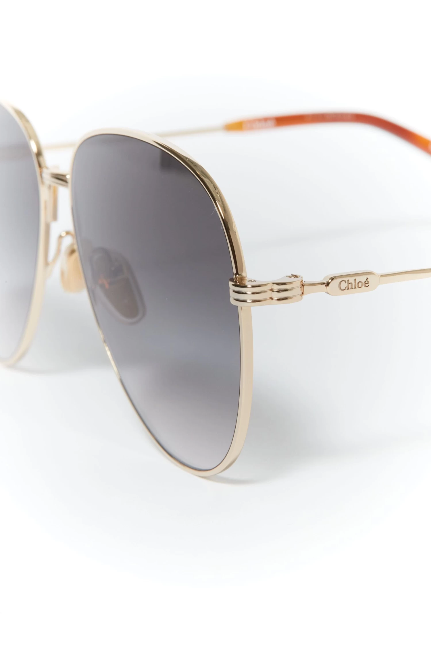 Chloé Gold Faith Aviator Sunglasses 5 Chloé Gold Faith Aviator Sunglasses - Image 5