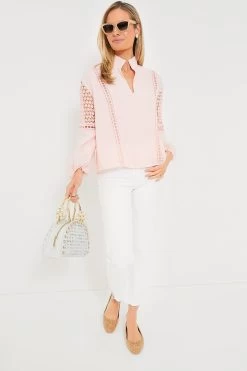 Pink Salt Eyelet Jane Blouse -Vogue Vista Clothing pF1kD9eFGeWPumVXbMujc38bHww1YBxp 1