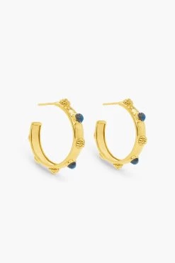 Cleopatra Hoop Earrings