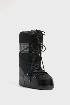 Moon Boot Black Icon Glance Boots
