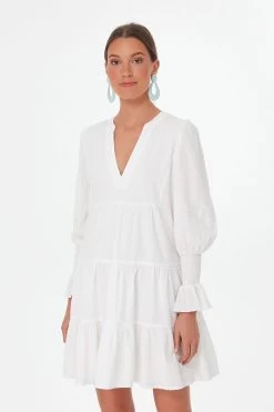 White Swiss Dot Kenzo Dress -Vogue Vista Clothing pfYWsmVSMVB1egoqkRomgmqwpjz41WuP 1