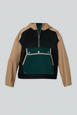 Black And Beige Water Repellant Edwards Anorak -Vogue Vista Clothing pflW29RztJ22CXGBar6cVSFx3225tZeJ 1