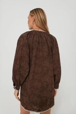 Brown Textured Trisha Shirt Dress -Vogue Vista Clothing pn2NOjShqYiawjN3jZhXlwxfOClk2P9C 1