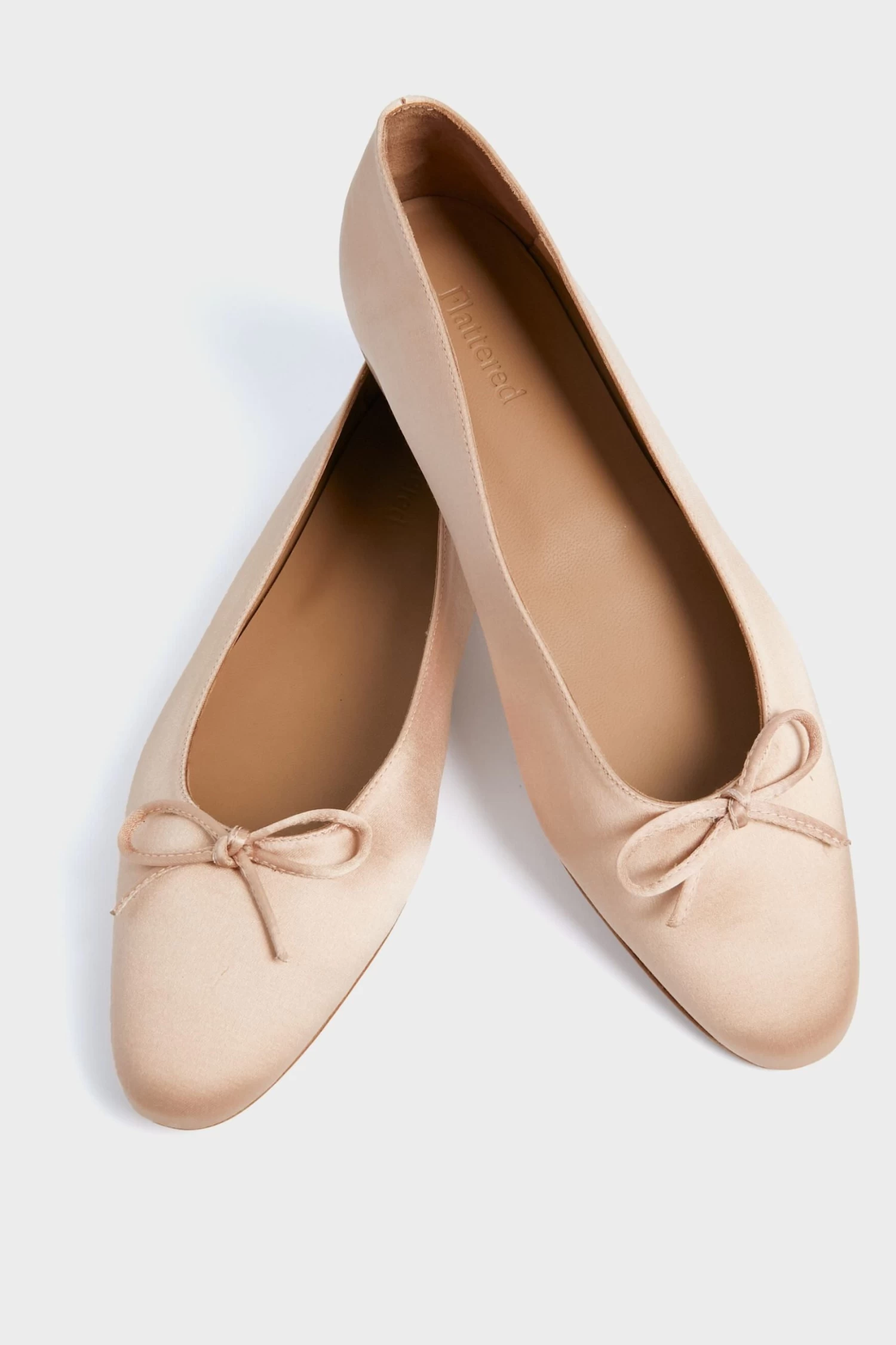 Rose Satin Bodil Flats 5 Rose Satin Bodil Flats - Image 5