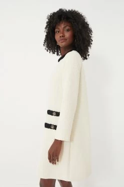 Cream Tweed Long Sleeve Jackie Dress -Vogue Vista Clothing qKlN75EQyRCuS7QW2u8Yxe7DEspIRhc8 1