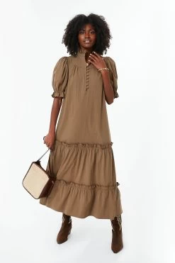 Chestnut Brown Selena Maxi Dress -Vogue Vista Clothing qoQF9Q32NdXyQZdCZlLyBM6WpsEAYvdU 1