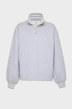Heathered Gray Carlson Quarter Zip -Vogue Vista Clothing rDE6eRNonrsNoYg9ZL6UETRyTUXGRvIb 1