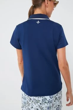 Navy Short Sleeve Caroline Polo 12 Navy Short Sleeve Caroline Polo -Vogue Vista Clothing rHKkvajtUzTAJCqCtnc8ToIvNTClcCrN 1