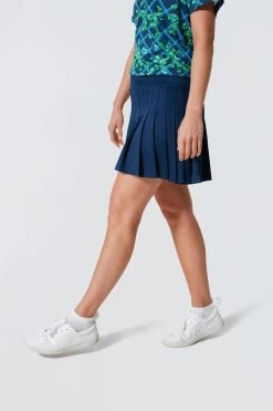 Navy 15 Inch Williams Tennis Skirt 10 Navy 15 Inch Williams Tennis Skirt -Vogue Vista Clothing rJcK8BAreMtfasAY4PGv01Sgx9AVcd3Y 1