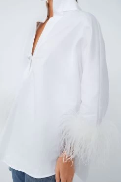 White Feather Willow Blouse -Vogue Vista Clothing rrReG1Cobshiq1bspFzpbKL7xxvMhHJ8 1