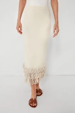 Simon Miller Ecru Sol Skirt