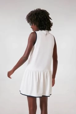 White And Navy Quarter-Zip Tennis Dress -Vogue Vista Clothing sSu8sr5sZhEWpanAUgOnorDZuB4Er5Of 1