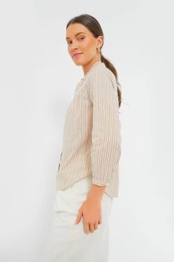 Burro Stripe Ruth Shirt 7 Burro Stripe Ruth Shirt -Vogue Vista Clothing sdvZXqTX89MsWCSiEvIL1rbdscrV96dv 1