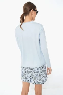 Light Blue Long Sleeve Ryan Boyfriend Tee -Vogue Vista Clothing sscSKHjoVKAsxYsbf7Vmsbu912PGCveB 1