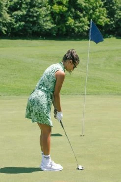 Green Bouquet Sleeveless Alcott Golf Dress -Vogue Vista Clothing tUCSx2eIdWUl6qU7tAUVlGNSytvA0Klo 1