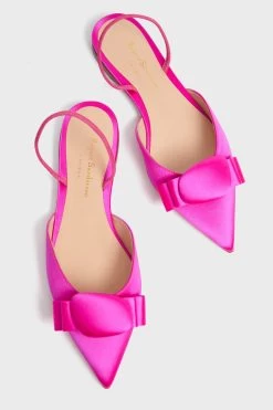 Fuxia Satin Belinda Flats -Vogue Vista Clothing tWhEFNfMHsDOUkqZJY9RaSqbcRKNEnZC 1