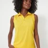 Sleeveless Air Tech Pique Tournament Polo