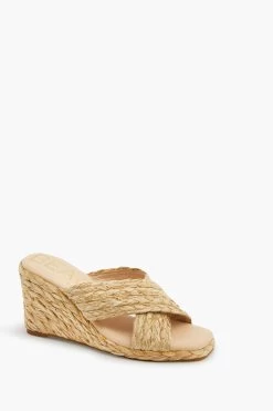 Matisse Natural Bondi Wedge Heels