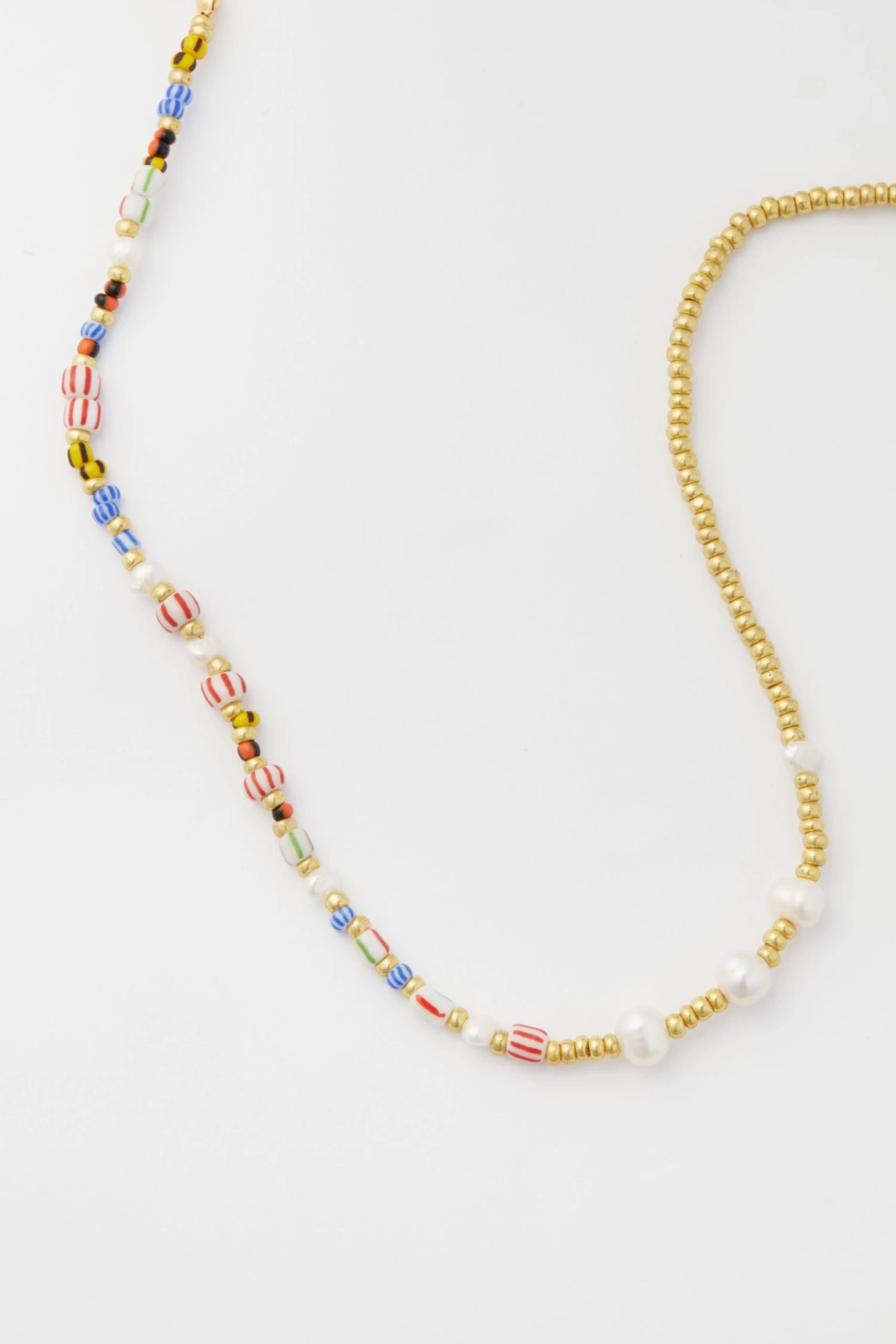 Gold Mixed Elements Necklace 4 Gold Mixed Elements Necklace - Image 4