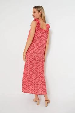 Coral Ikat Obsidian Dress -Vogue Vista Clothing u1v3g4fyXlBjoEuRTWephp652r5YSYPR 1