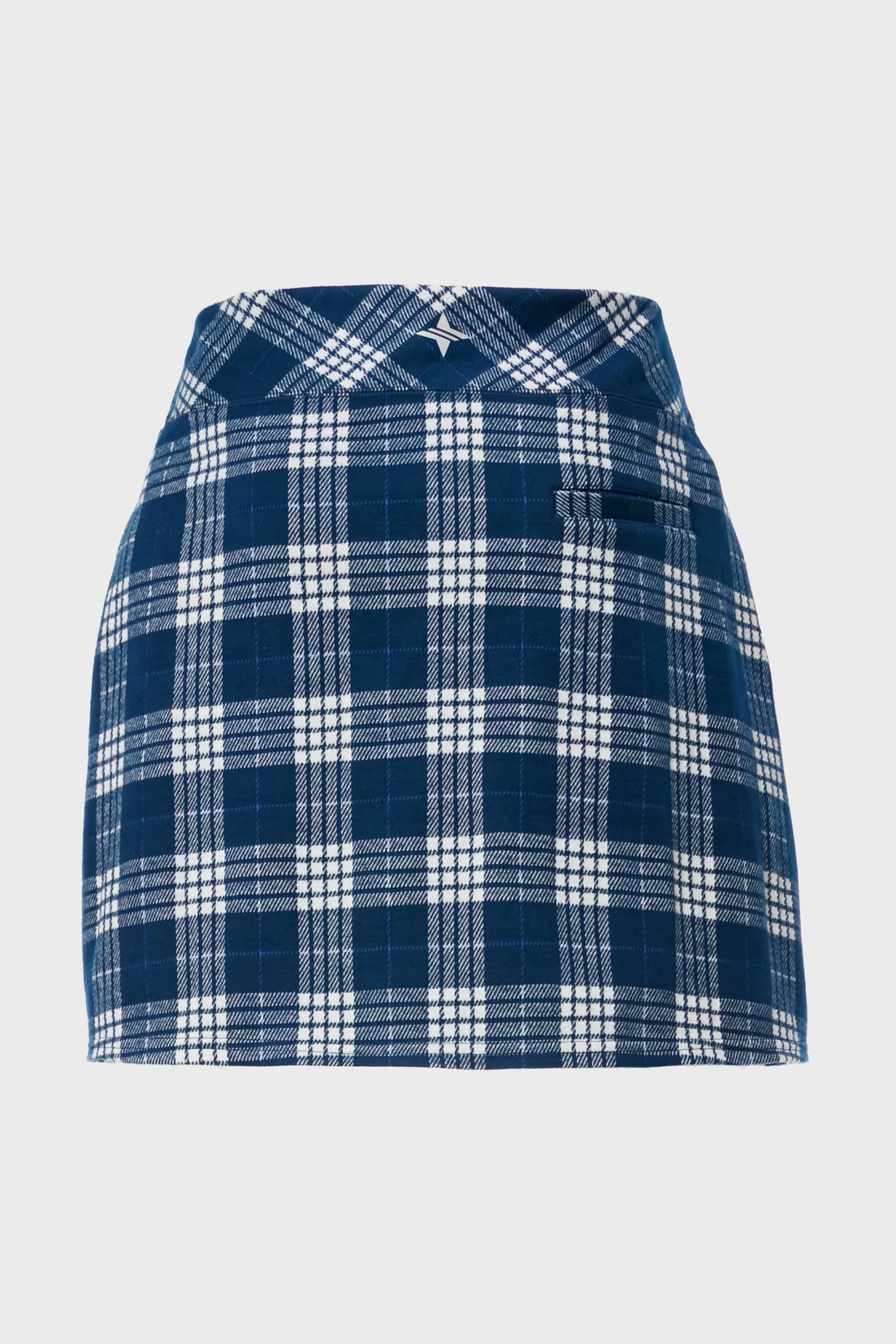 Navy Plaid 17 Inch Helen Golf Skirt 10 Navy Plaid 17 Inch Helen Golf Skirt - Image 10