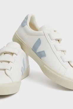 Veja Extra White Steel Blue Recife Logo Sneakers -Vogue Vista Clothing uecA76IUGC67DCC3exKXtSrp0k4KRhnr 1