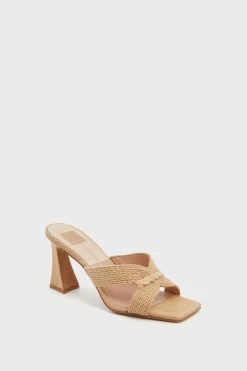 Dolce Vita Natural Raffia Nitro Sandals