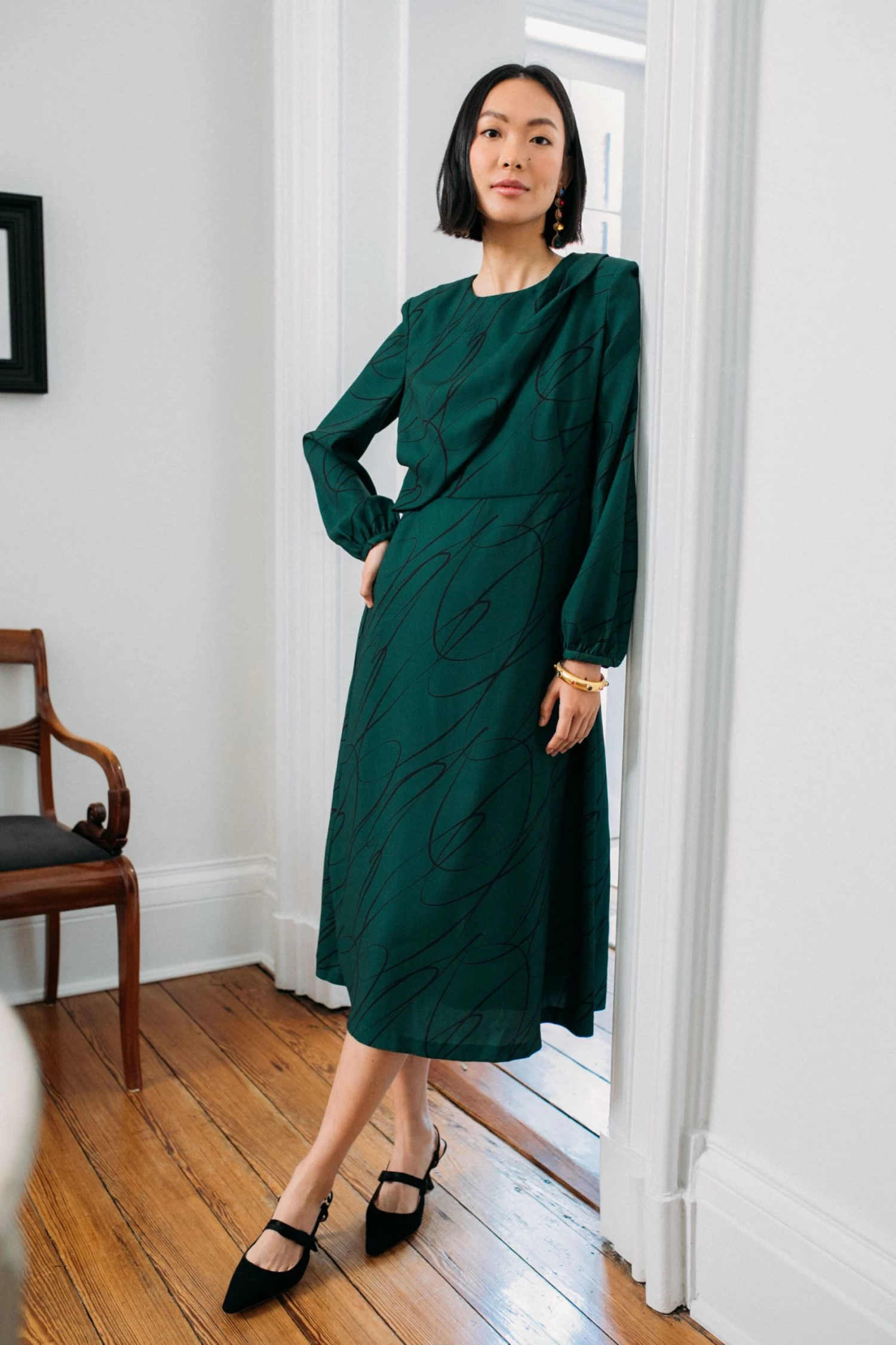 Multi Tyra Earring 5 Multi Tyra Earring - Image 5