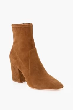 Loeffler Randall Cacao Isla Slim Ankle Booties