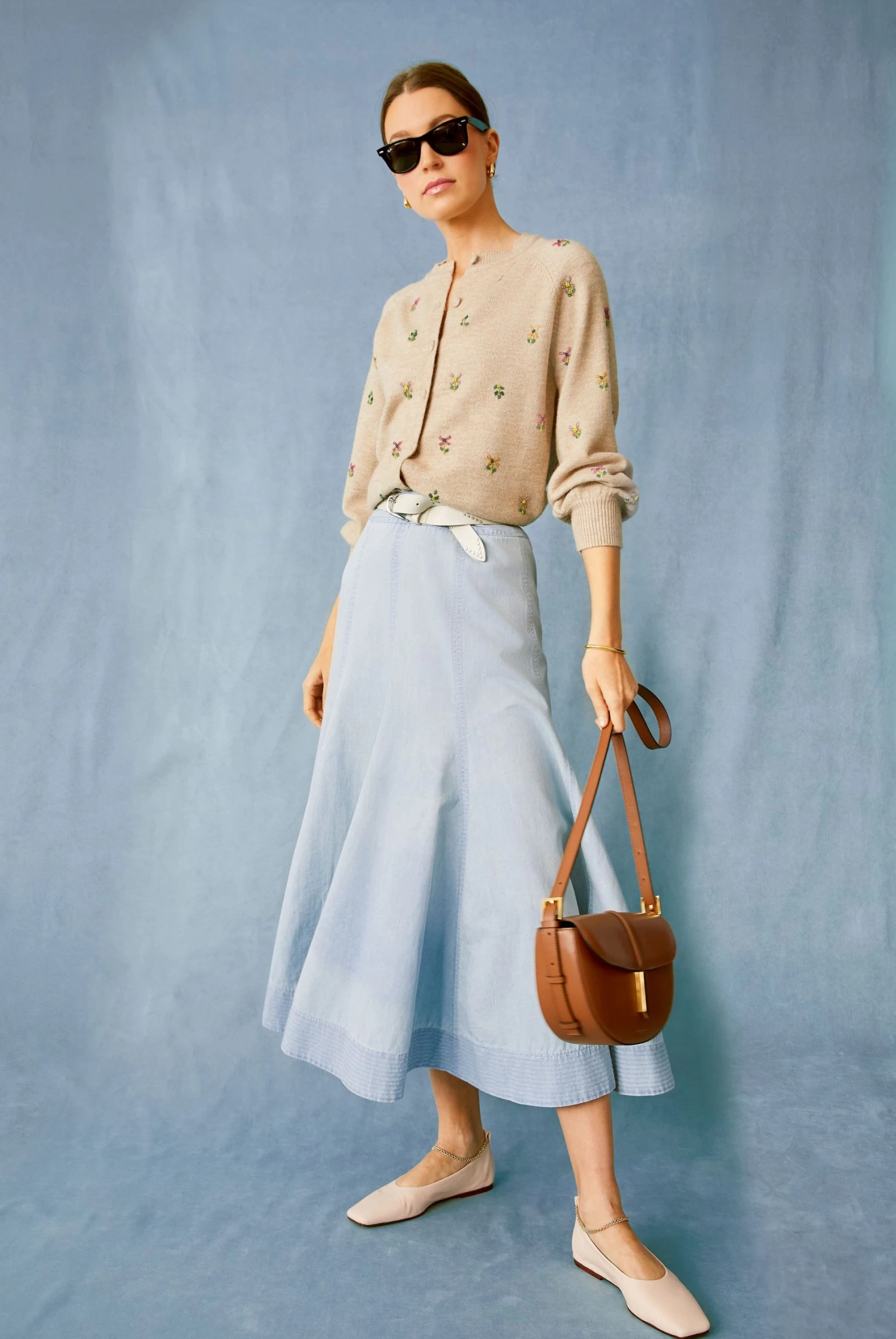 Nude Augusta Ballet Flats 2 Nude Augusta Ballet Flats - Image 2