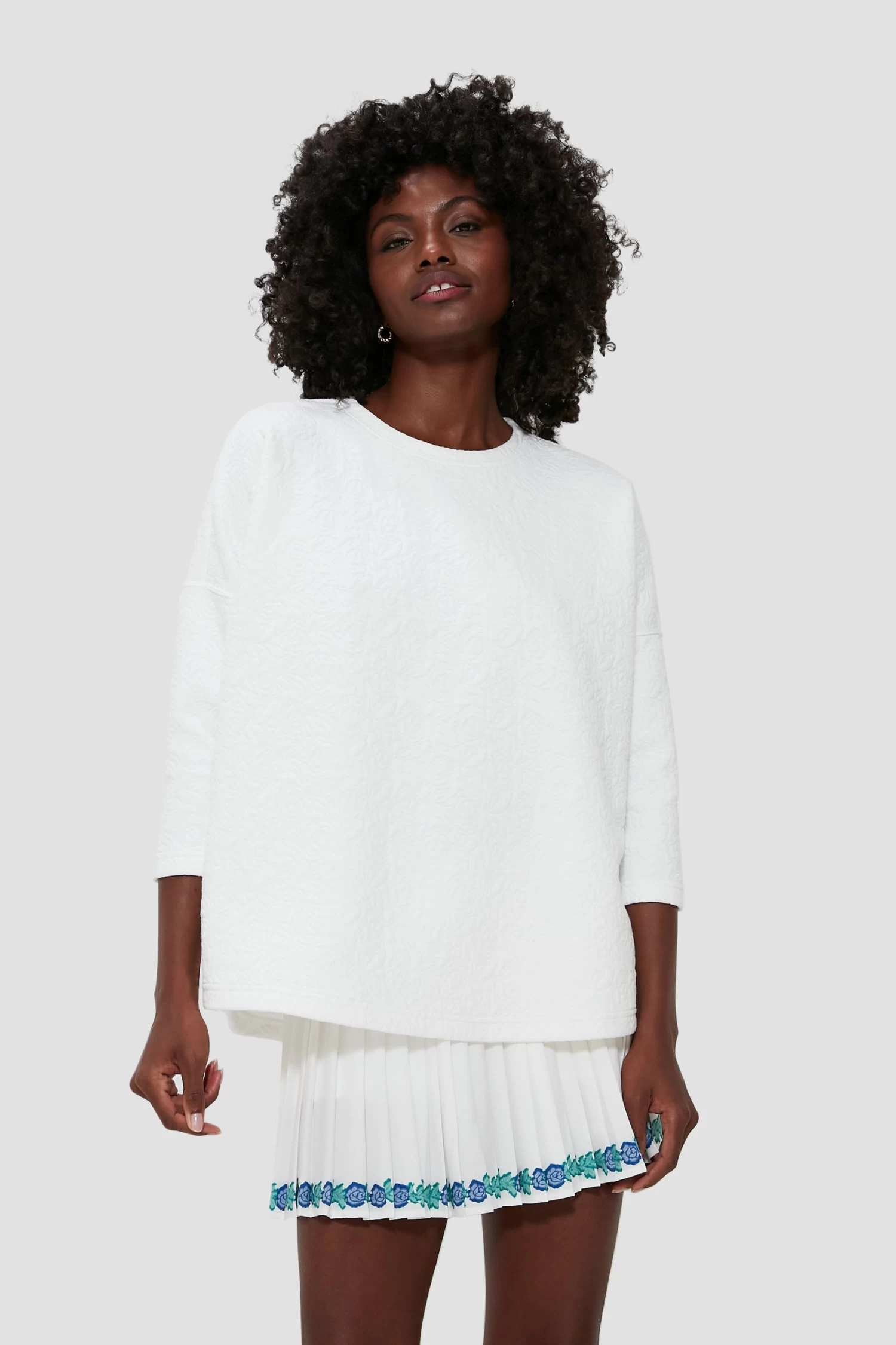 Retro Paisley 14 Inch Lexi Tennis Skirt 2 Retro Paisley 14 Inch Lexi Tennis Skirt - Image 2