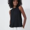 Black Anthos Cotton Tank