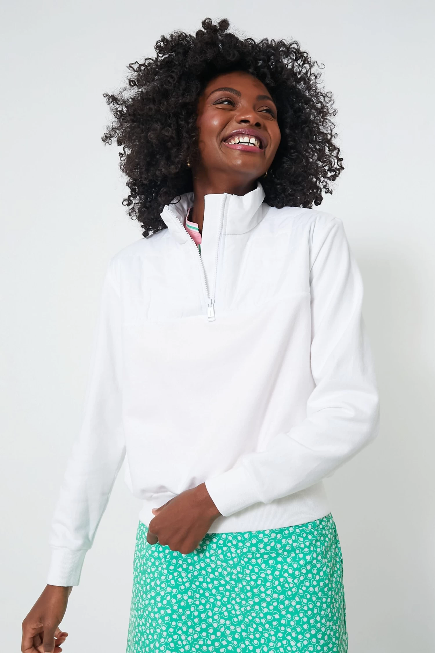 Long Sleeve Cashmere Touch 1/4 Zip Pullover 1 Long Sleeve Cashmere Touch 1/4 Zip Pullover