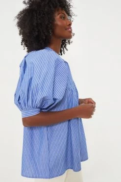 Harbor Stripe Thalia Top -Vogue Vista Clothing wteAbdTZrGEvt4DxOUaKsCr0eXk391tm 1