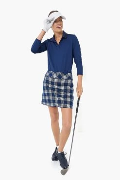Navy Plaid 17 Inch Helen Golf Skirt 17 Navy Plaid 17 Inch Helen Golf Skirt -Vogue Vista Clothing xJUw8gzI8TsXe4tEoqBx8emIrnYlQ29M 1