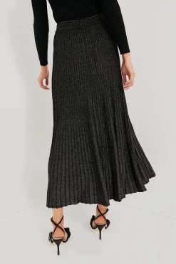 Black Metallic Jesse Skirt -Vogue Vista Clothing xNYkvETZpTRoO2oKEdfpoZCo3qpyagwq 1