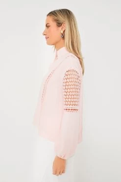 Pink Salt Eyelet Jane Blouse -Vogue Vista Clothing xlN9r6K0YUu0TQcGcpx0E0eeotrAwbPj 1