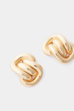 Gold Ellis Stud Earrings -Vogue Vista Clothing xtod4eD1JtiwOSSOUTyJJ9O1WSc5PuvI 1