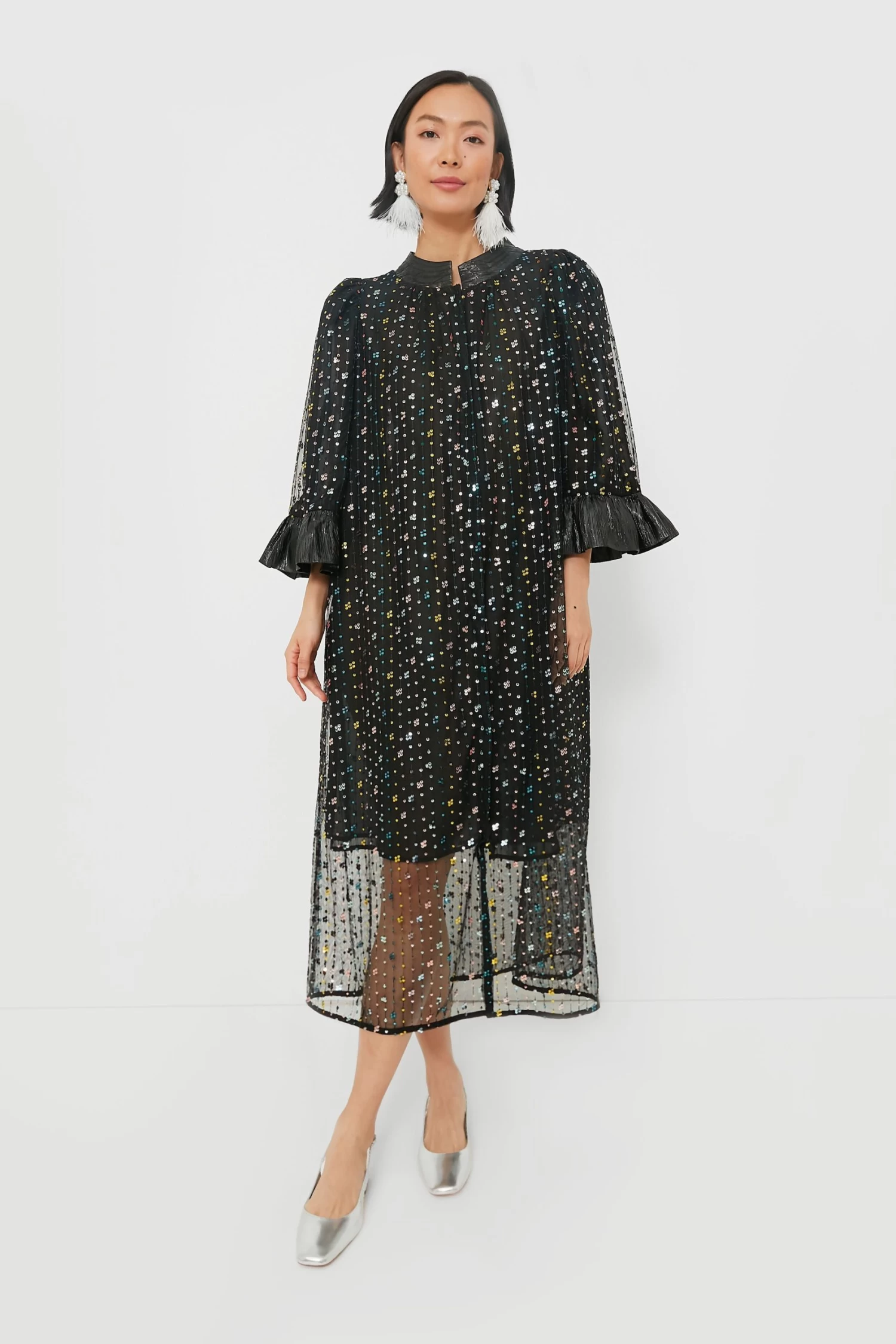 Sam Edelman Soft Silver Terra Heels 2 Sam Edelman Soft Silver Terra Heels - Image 2