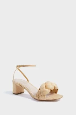 Loeffler Randall Natural Straw Avril Heels