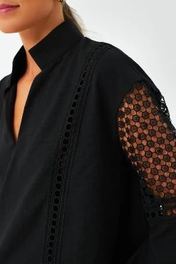 Black Eyelet Jane Blouse -Vogue Vista Clothing yRnzKcPl98GEfZZFqVqiS6CMUPl8JxaM 1