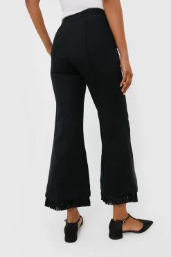 Black Parker Raffia Trousers -Vogue Vista Clothing zdaDcJMod2vPYOb5rp6YIAhmT1XNkY88 1