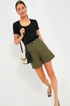 Puglia Olive Twill Short -Vogue Vista Clothing zxLmfqTSbF1cOThU61YHiH1GSAiRatwX 1